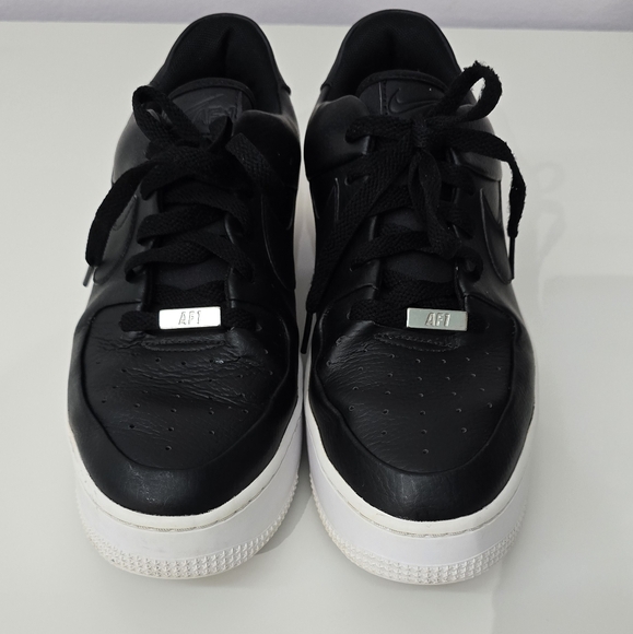 Nike Air force 1 Sage Low Black and white with box - Picture 3 of 5